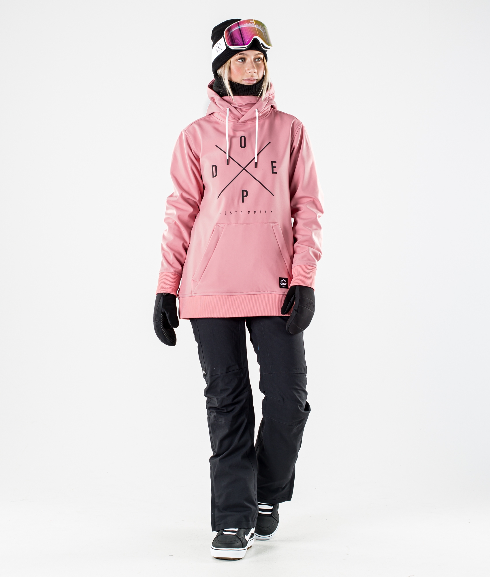 baby pink snowboard jacket