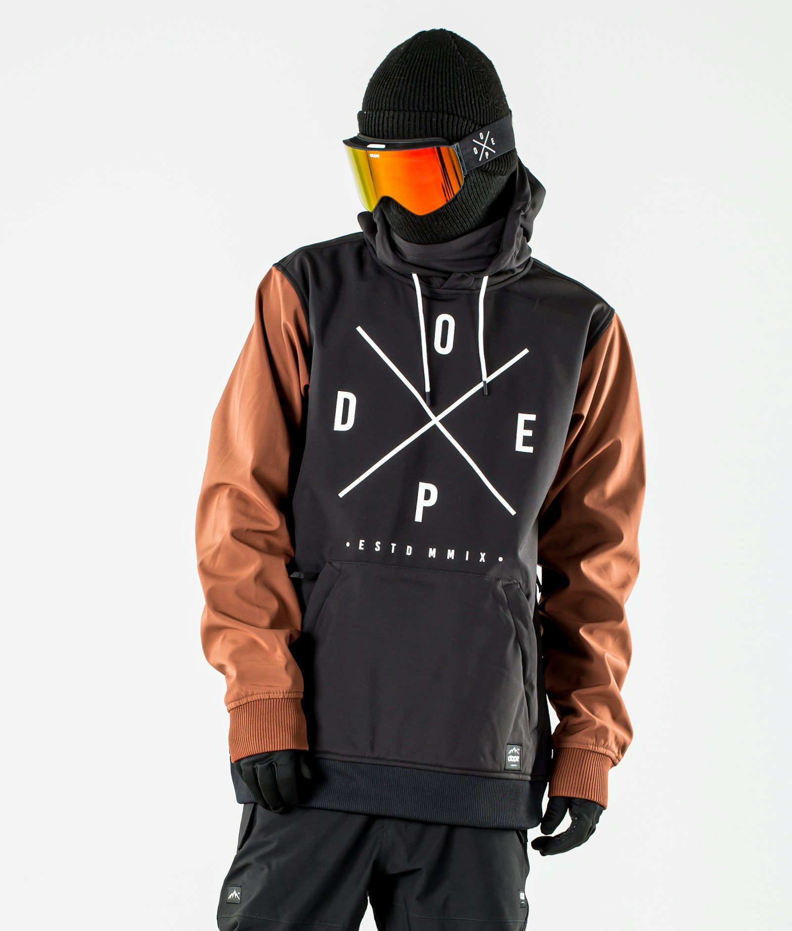 Dope Yeti 10k Snowboardjacka Herr Black/Adobe