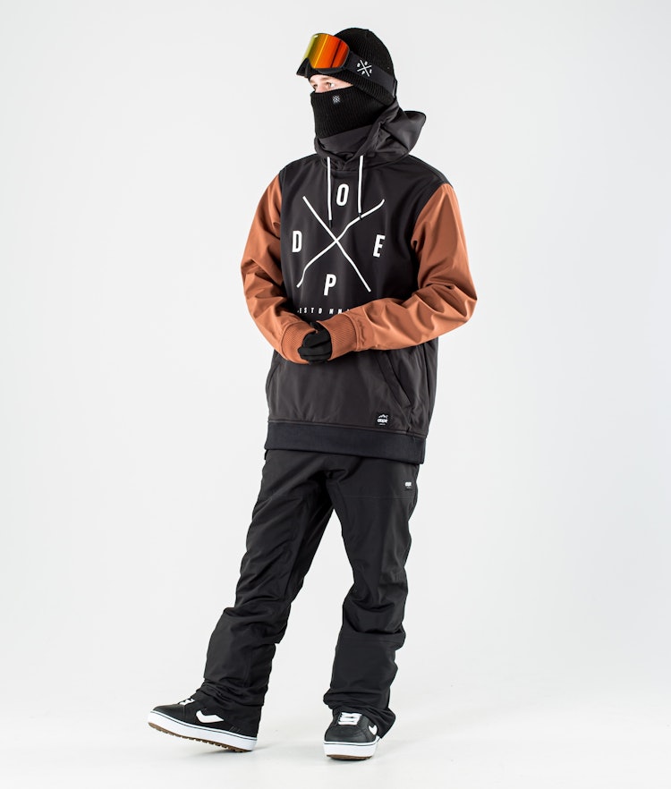 Yeti 10k Kurtka Snowboardowa Mężczyźni Black/Adobe, Zdjęcie 6 z 6