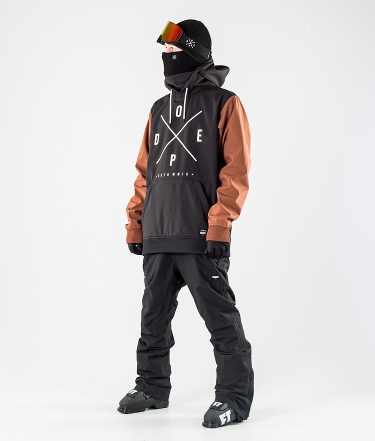 Yeti 10k Skijacke Herren Black/Adobe, Bild 3 von 6