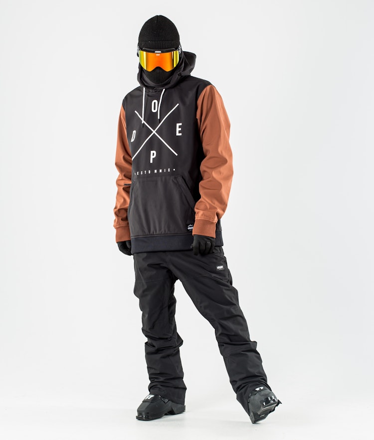 Dope Yeti 10k Ski Jacket Men Black/Adobe