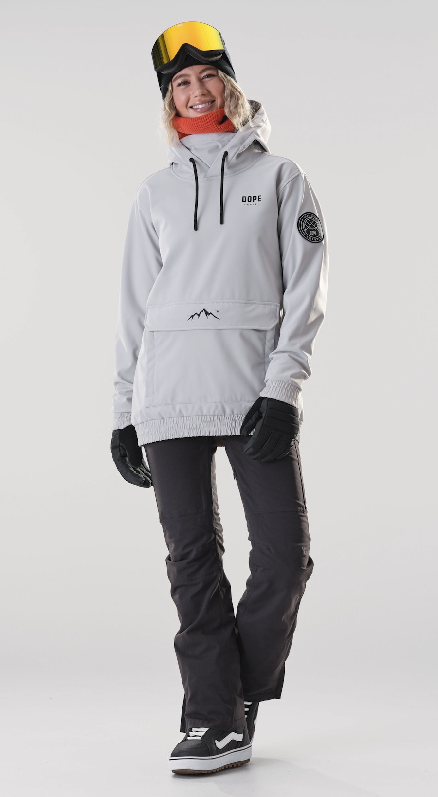 Dope Wylie Capital W Light Grey Lumilautailuvaatteet Multi