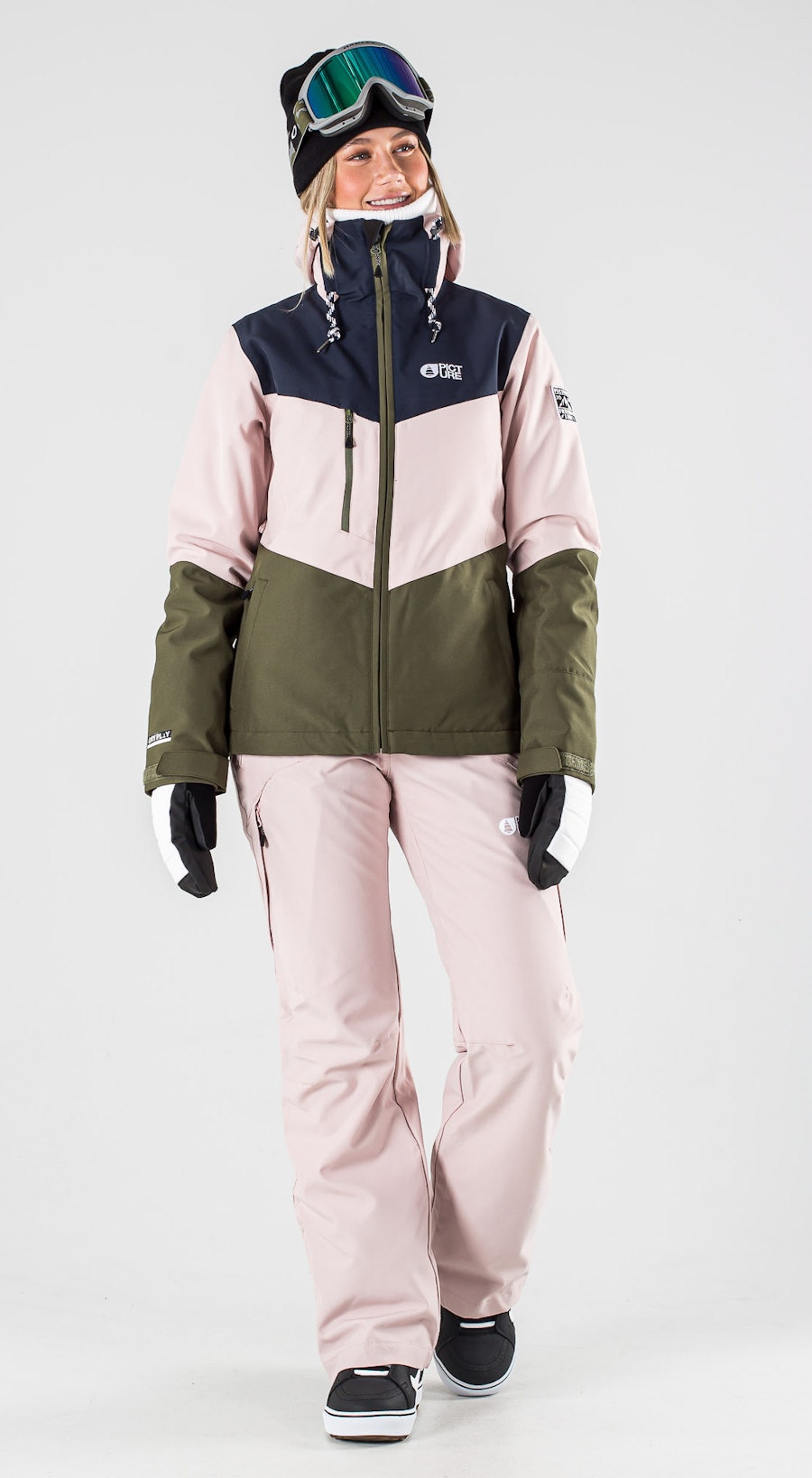Picture Week End Dark Blue Army Green Snowboard clothing Multi