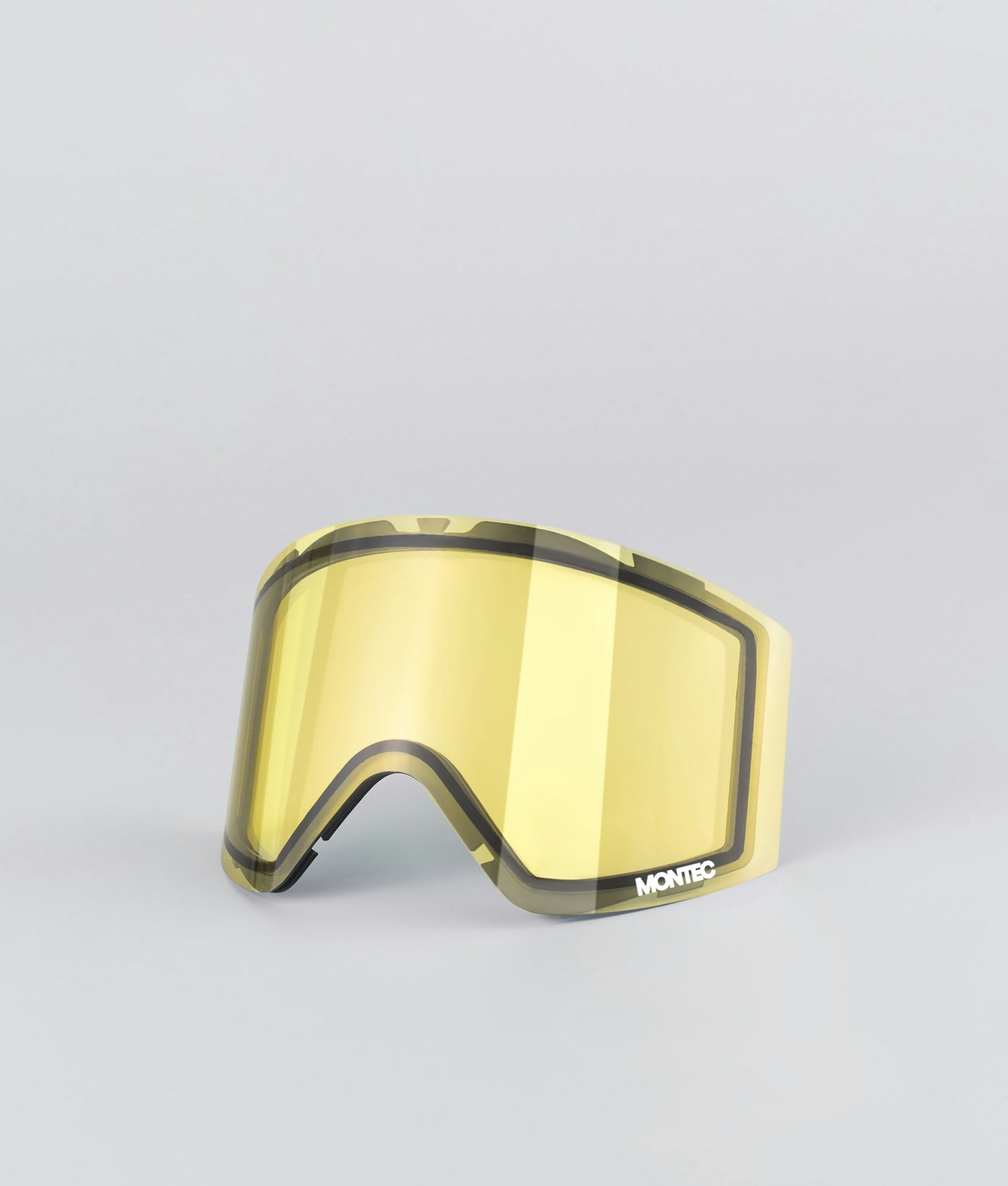 Montec Scope 2020 Goggle Lens Medium Ecran de remplacement pour masque de ski Yellow