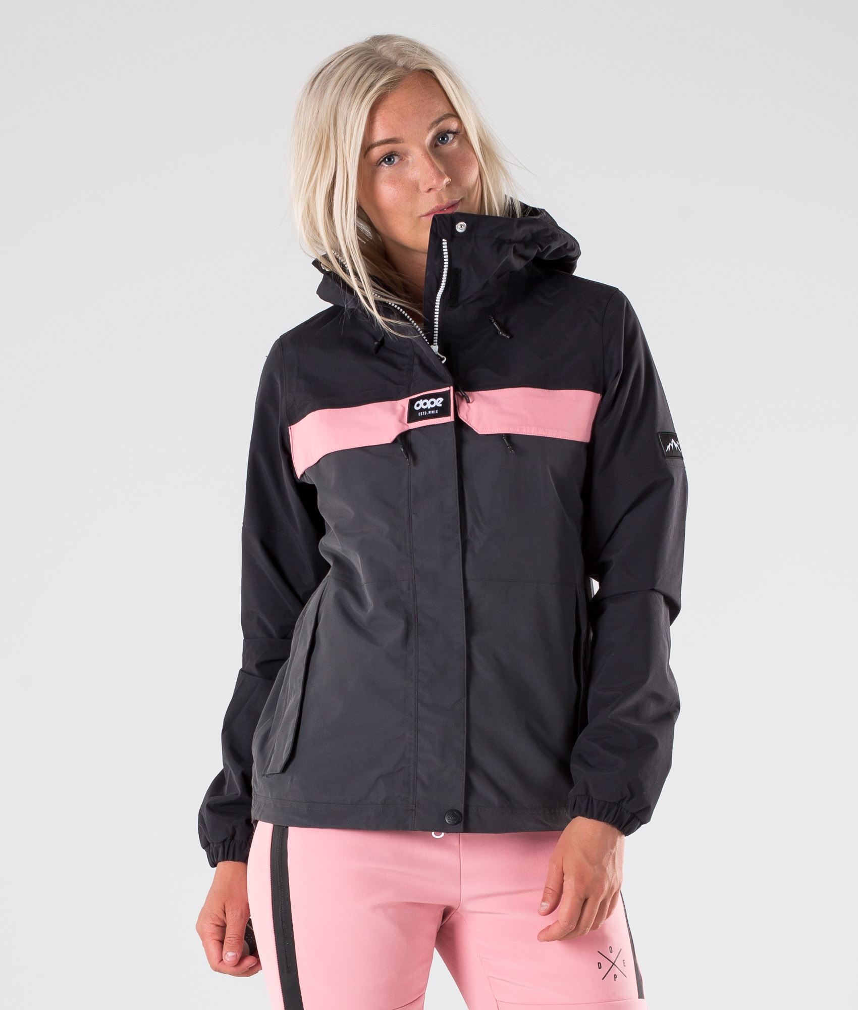 Dope Trekker 19 W Turjakke BlackDuskgreyPink Ridestore.no Dope Rambler 19 W Turbukse Pink Ridestore.no