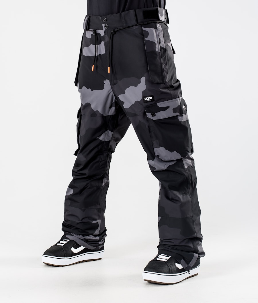 Dope Iconic 2020 Snowboard Pants Black Camo