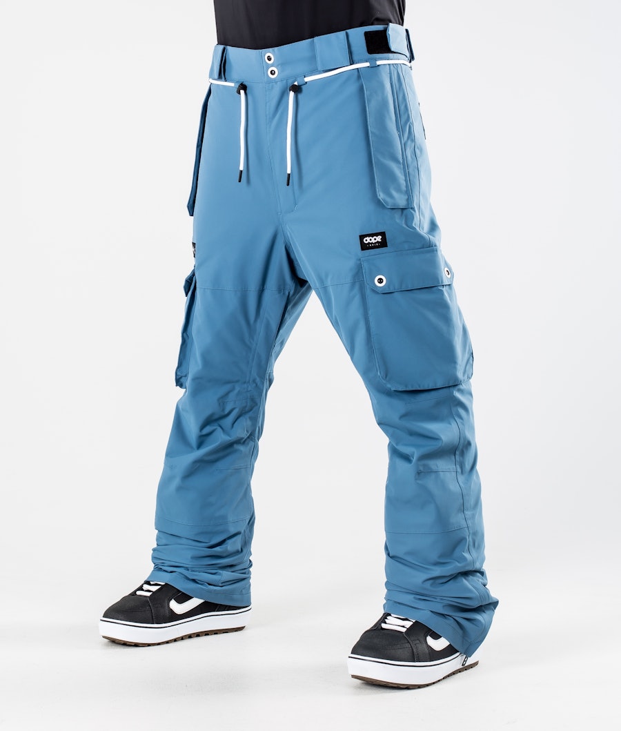 Dope Iconic 2020 Snowboard Pants Blue Steel