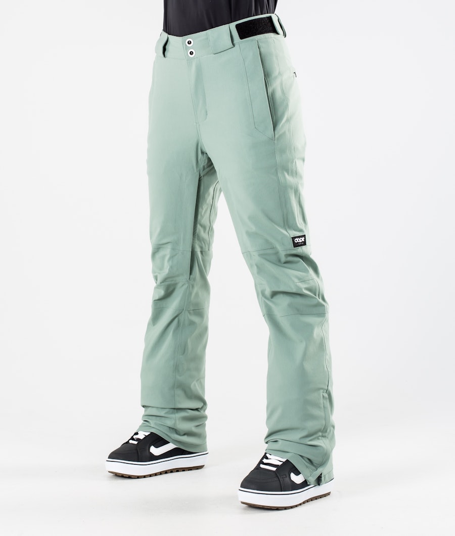 Dope Con W 2020 Women's Snowboard Pants Faded Green