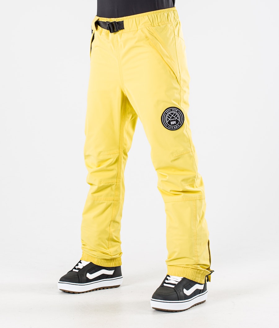Blizzard W 2020 Snowboard Pants Women Faded Yellow Renewed