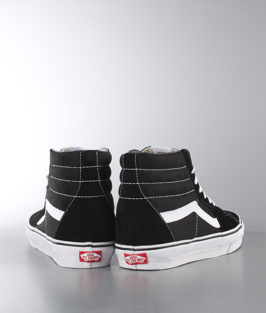 Vans Sk8 Hi Sko BlackBlackWhite Ridestore.no Vans Sk8 Hi Sko BlackBlackWhite Ridestore.no
