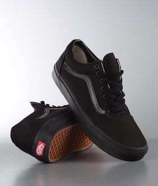 kompas Forbandet Calibre Vans Old Skool Shoes Black/Black | Ridestore.com