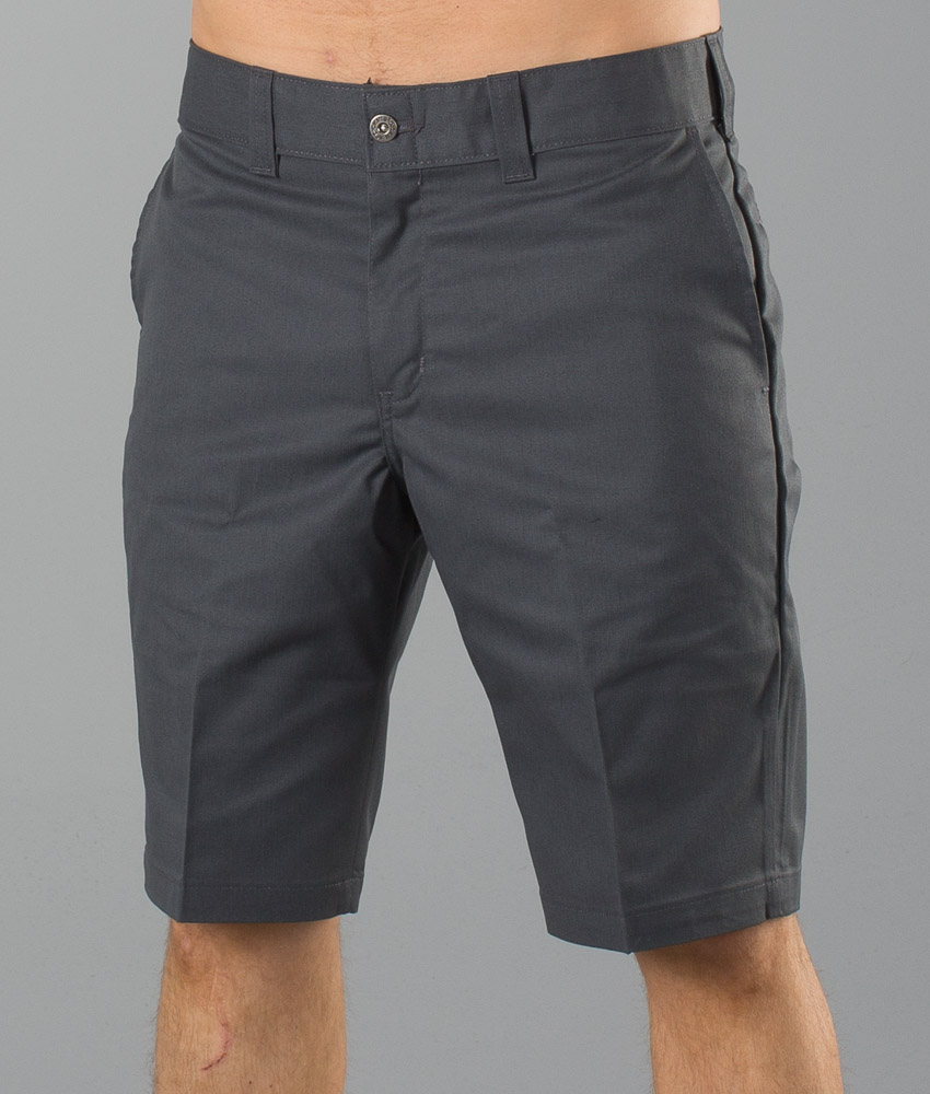 grey khaki shorts