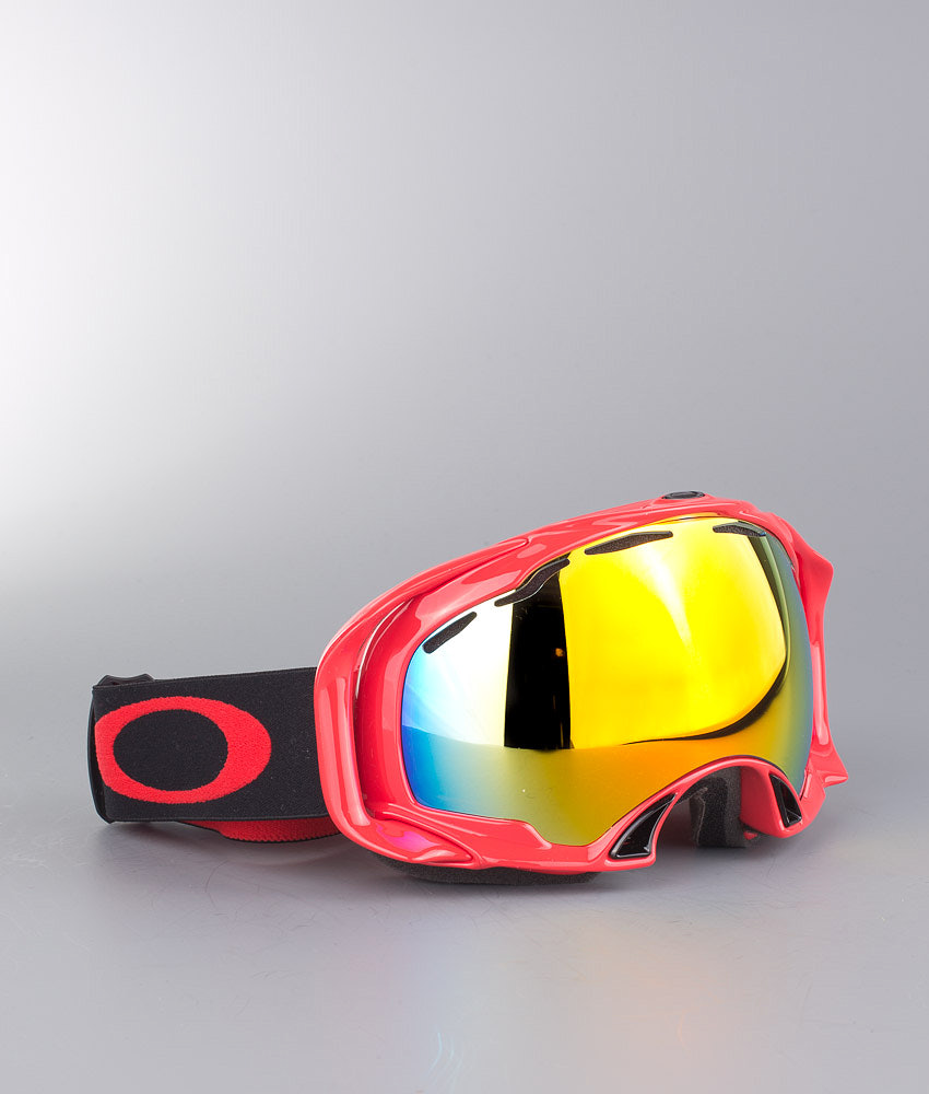 Oakley Splice Unisex Ski Goggle Red w 