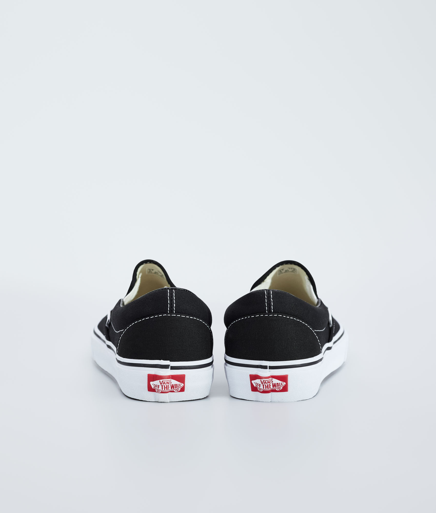 non slip vans black