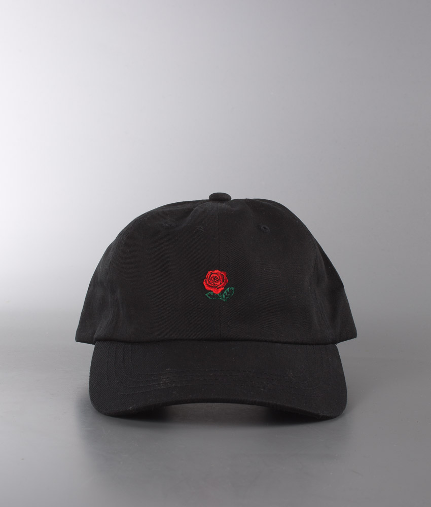 the hundreds rose cap black