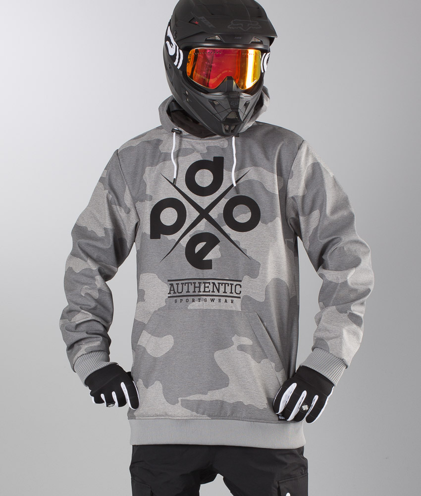 Dope Yeti Snowmobile Skoterjacka Greycamo - Ridestore.se