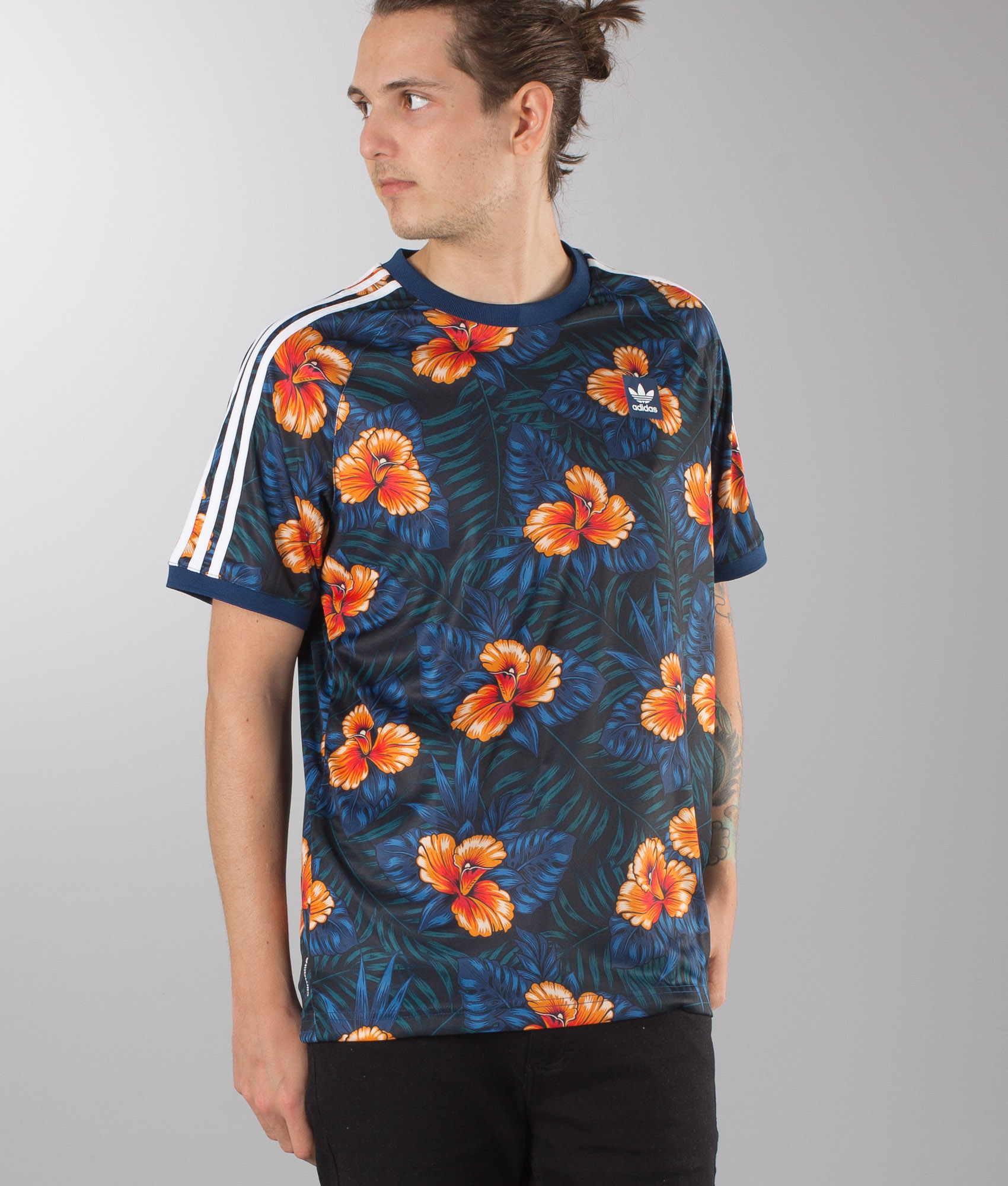 adidas floral shirt