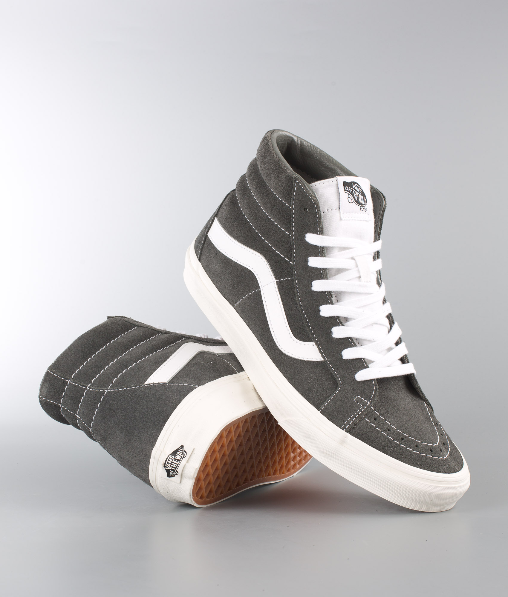 Vans Sk8-Hi Reissue Shoes (Retro Sport) Gunmetal Vans Sk8-Hi Reissue Shoes (Retro Sport) Gunmetal