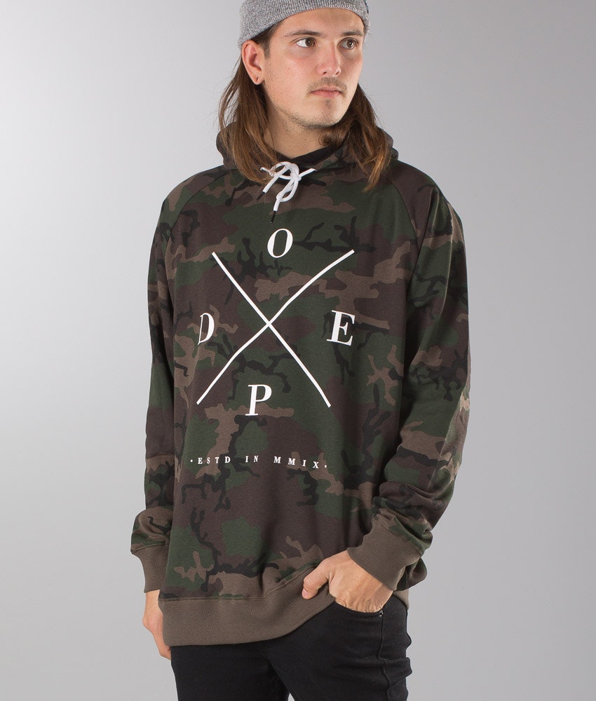 Dope 2X-Up Hoodie Woodcamo