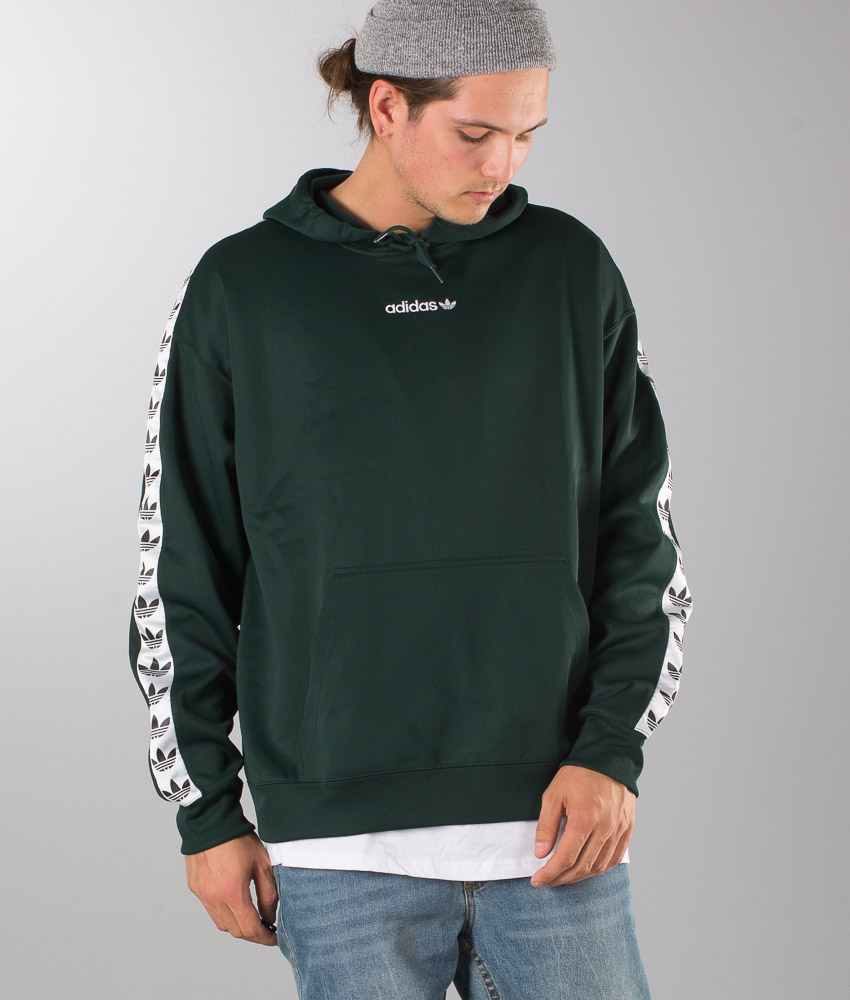 Adidas Originals Tnt Tape Hoodie Grnnit/White Adidas Originals Tnt Tape Hoodie Grnnit/White