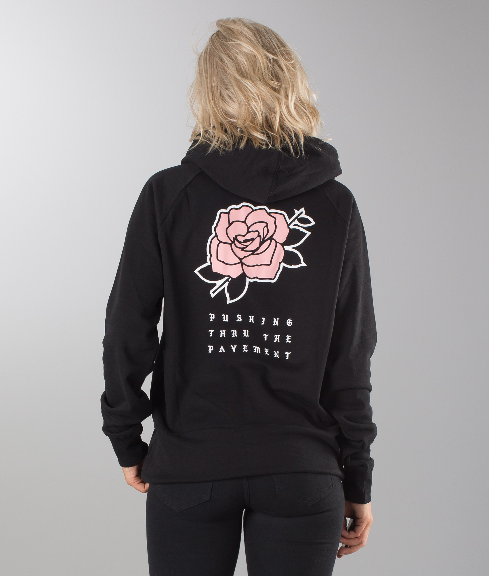 dope rose hoodie