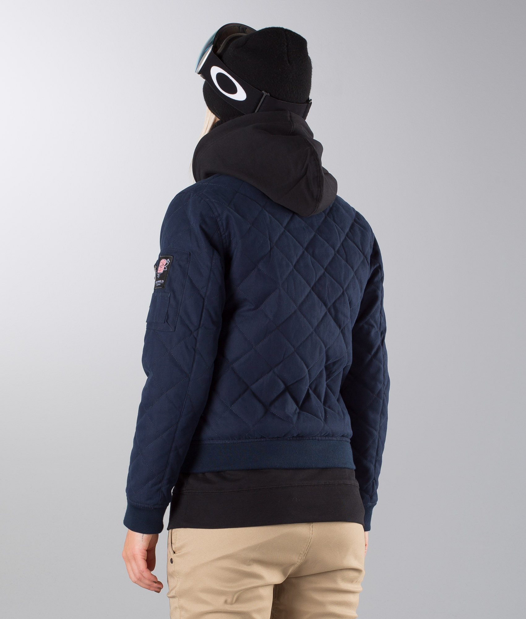 Dope Girls Bomber Snow Jakke Marine Ridestore.no Dope Girls Bomber Jakke Marine Ridestore.no
