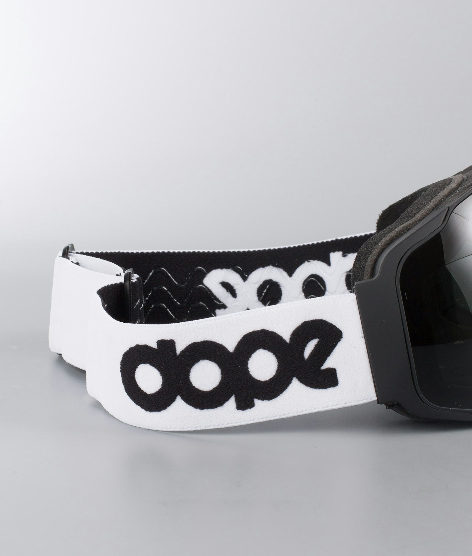 Dope OG Logo Goggle Tilbeør White/Black