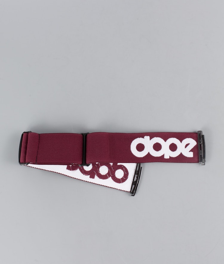 Dope OG Logo Accessoires pour Masques Burgundy White, Image 1 sur 3