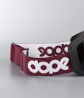 Dope OG Logo Goggle Accessory Burgundy White, Image 2 of 3
