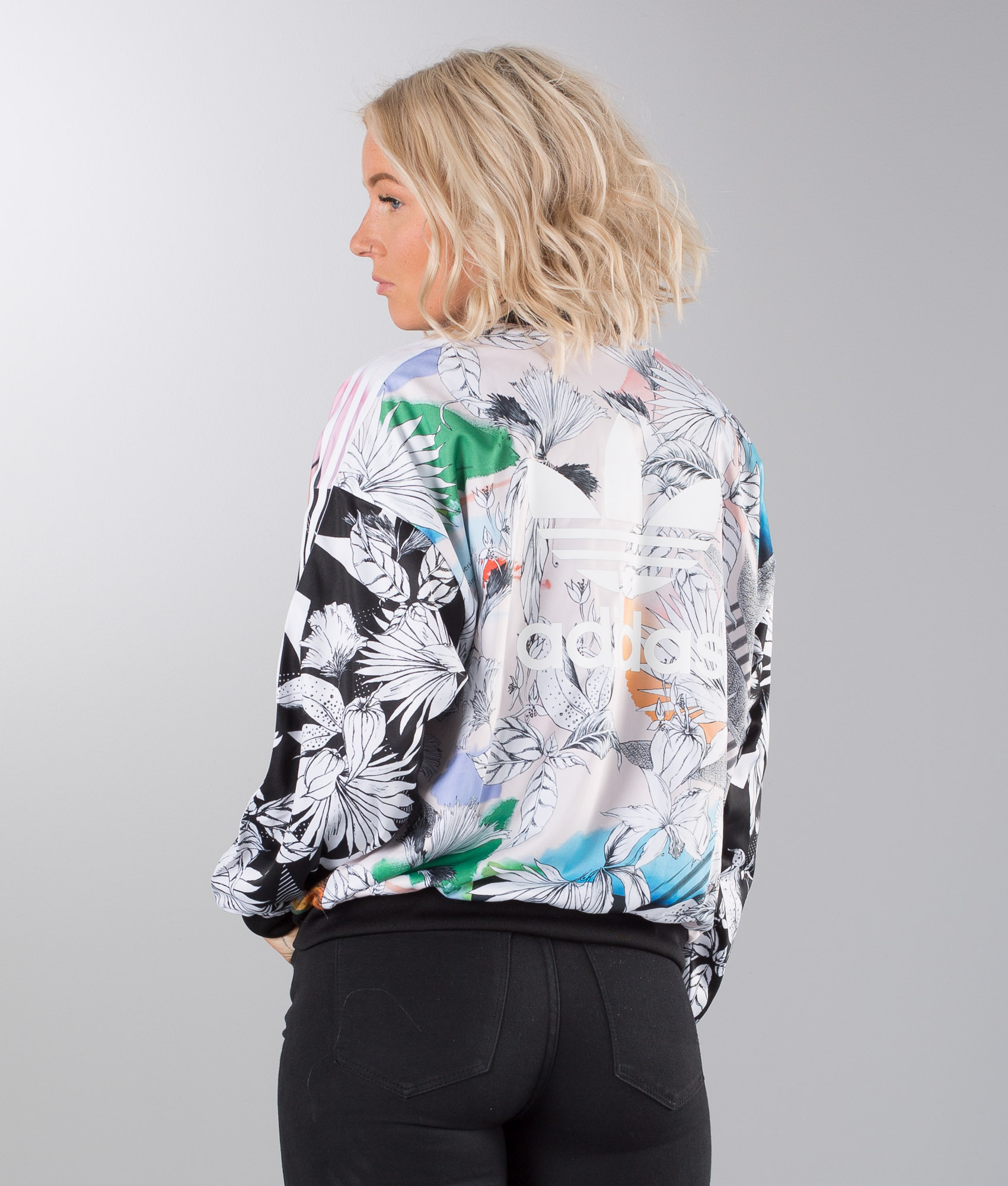 Adidas Originals Oversized TT Jacke Multicolor Adidas Originals Oversized TT Jacke Multicolor