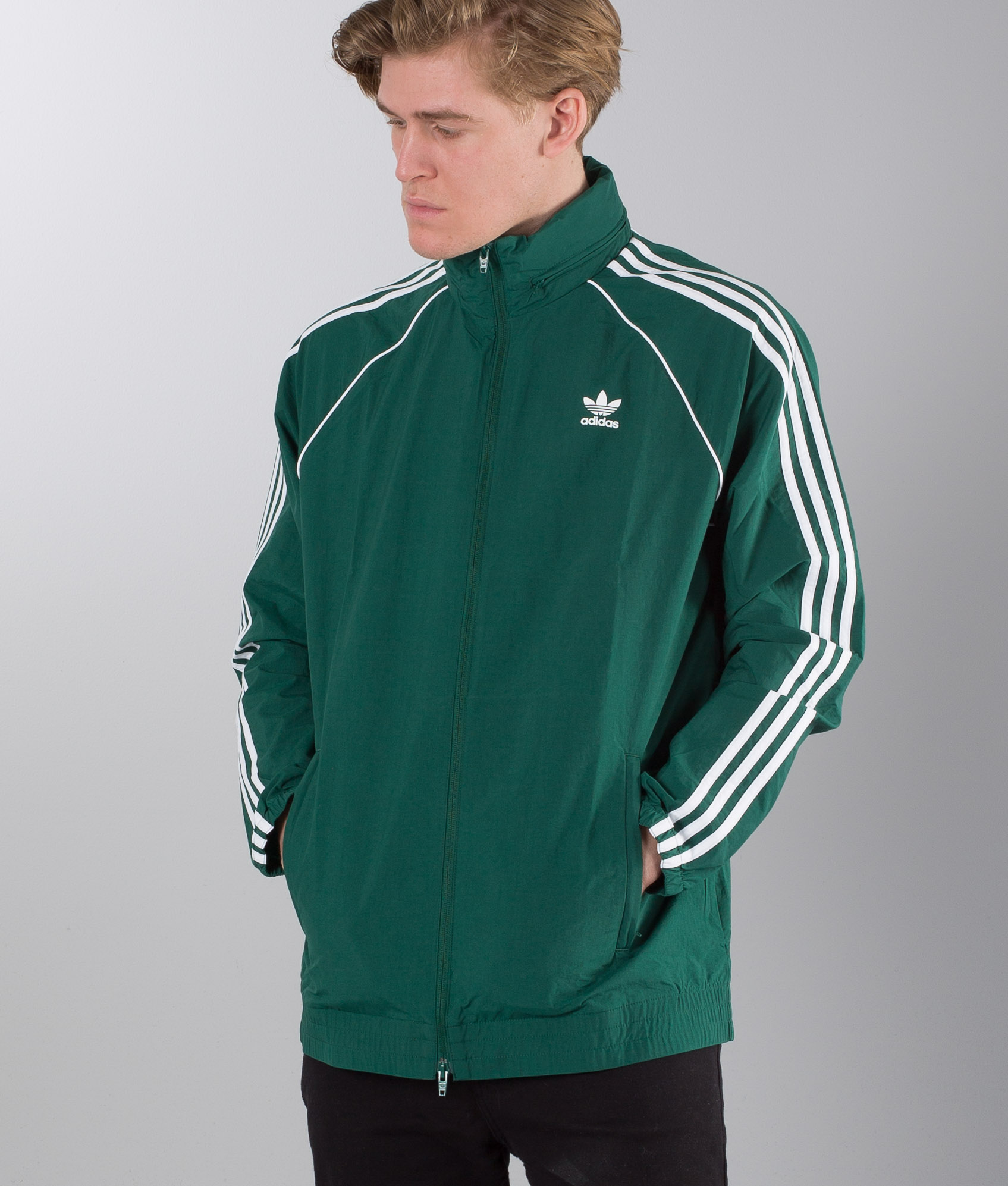 Adidas Originals SST Jacke Collegiate Green Adidas Originals SST Jacke Collegiate Green