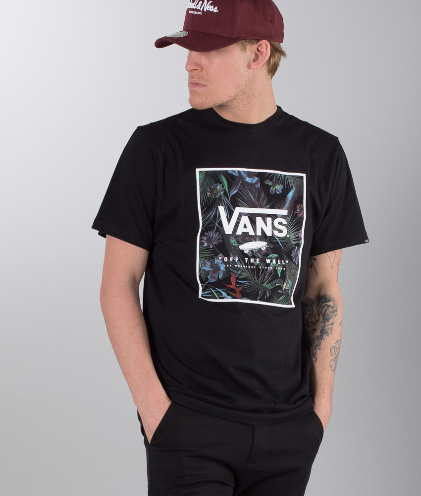 Vans Jungle Box Camiseta Print BlackNeo qALR543j