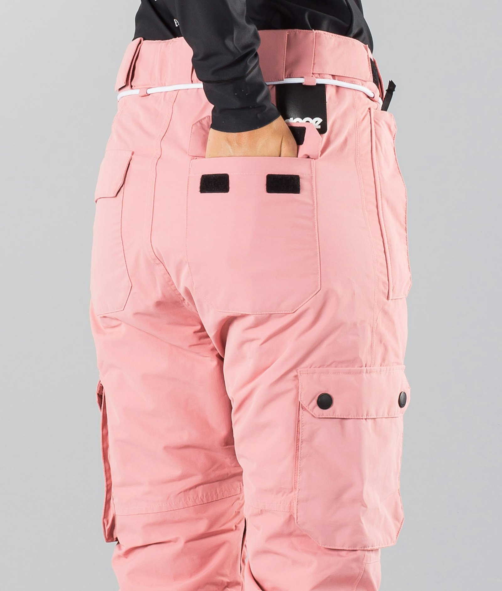Iconic W 2018 Pantalon de Snowboard Femme Pink, Image 6 sur 10