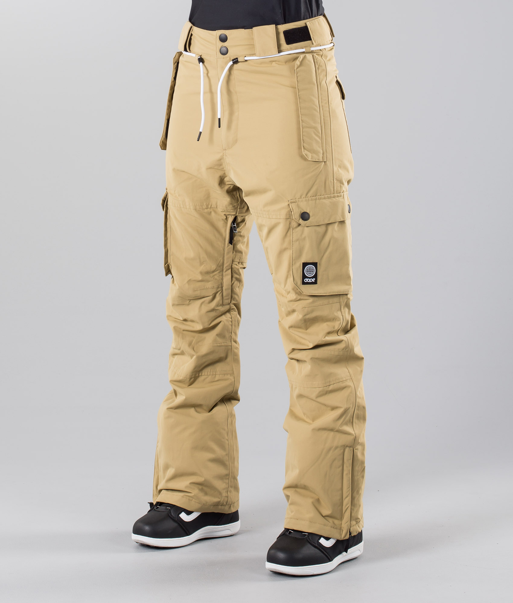Dope Grace 18 Snowboardbyxa Khaki Ridestore.se
