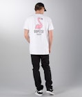 Dope Flamingo T-paita Miehet White