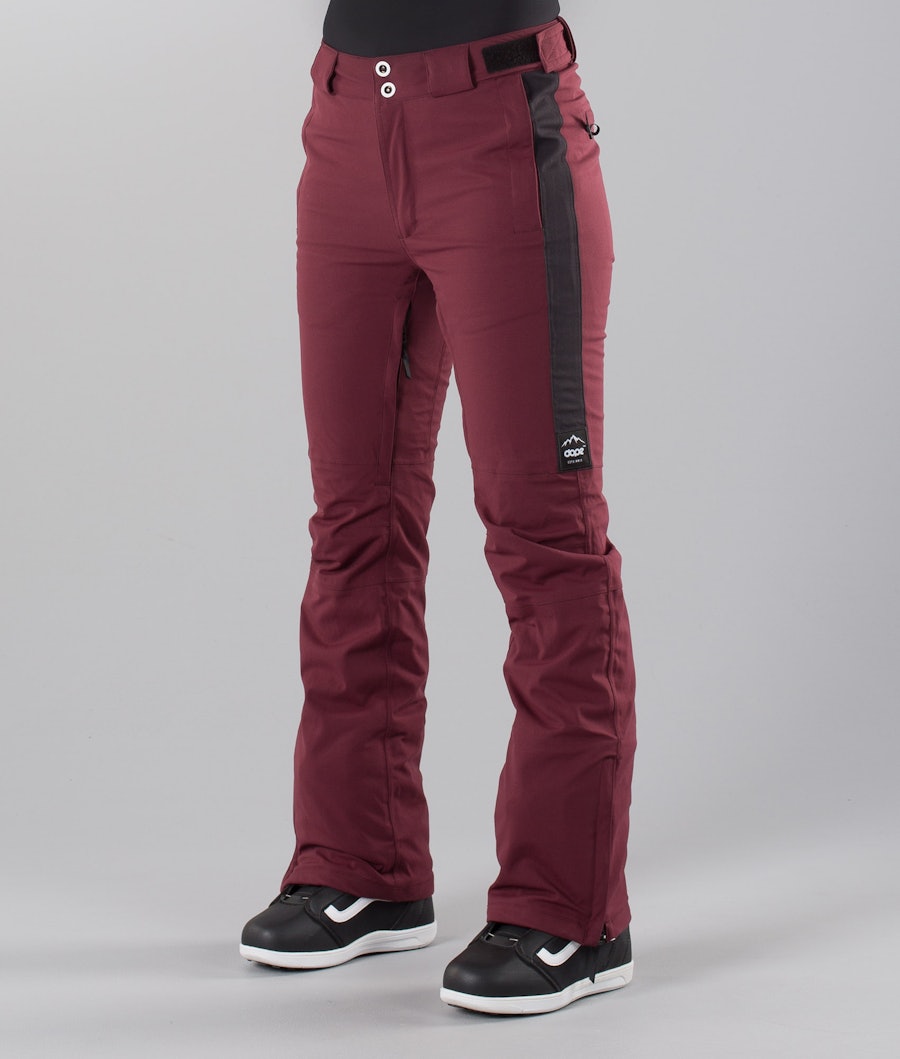 Dope Con 18 Snowboardhose Burgundy