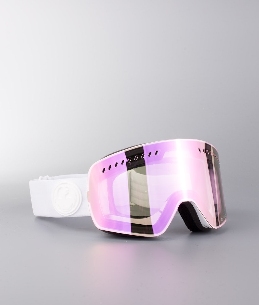 Dragon NFXs Skidglasögon Whiteout W/Lumalens Pink Ionized
