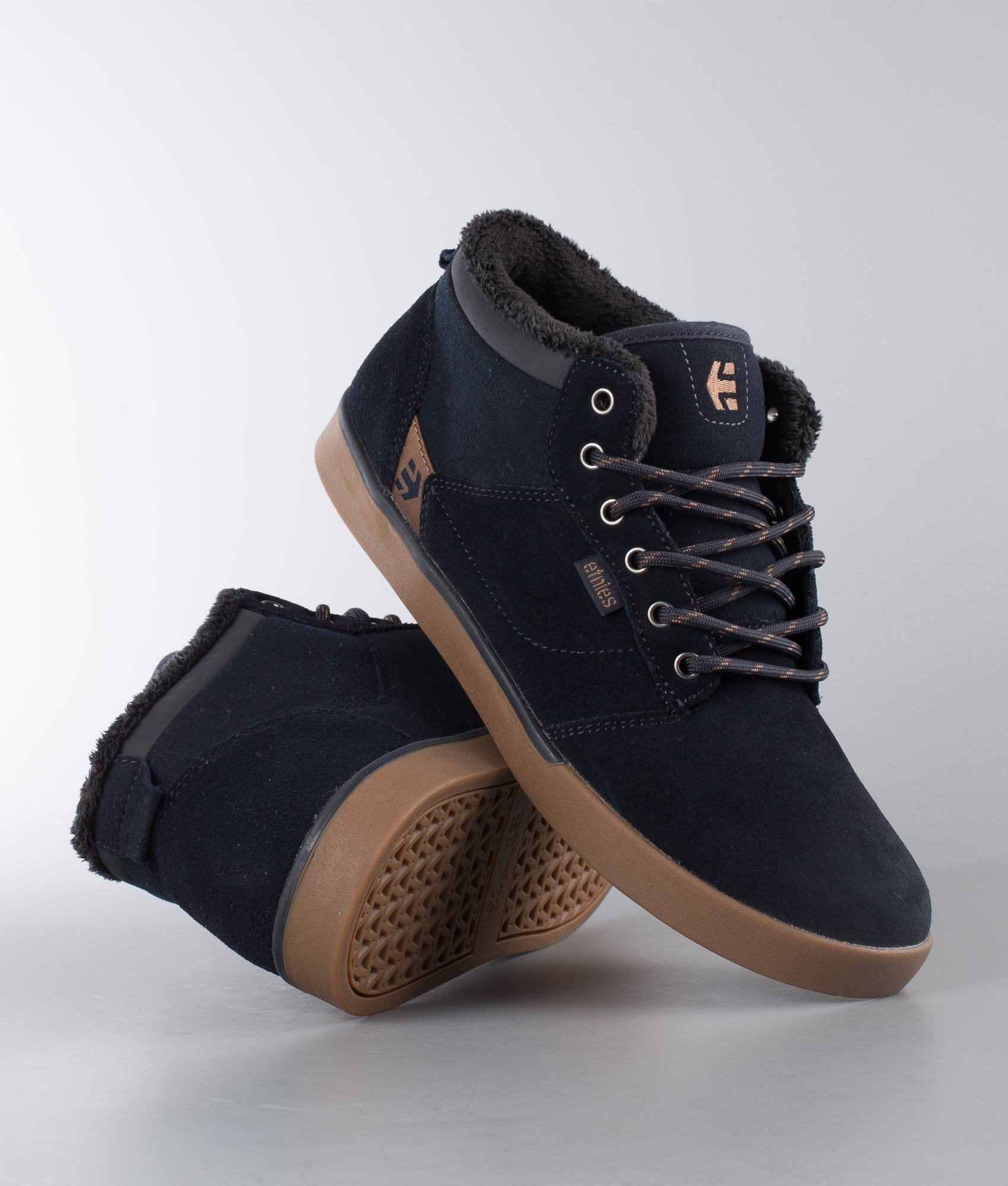 Etnies Jefferson Mid Shoes Navy/Gum 