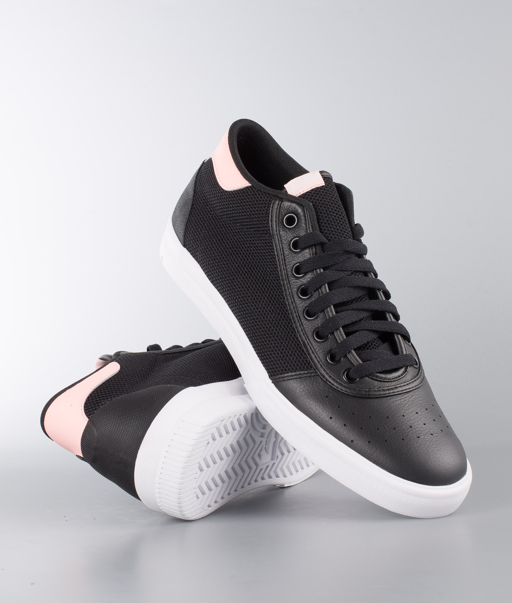 Adidas Skateboarding Lucas Premiere Mid Shoes Core Black/Ftwr White/Hazcor  - Ridestore.com