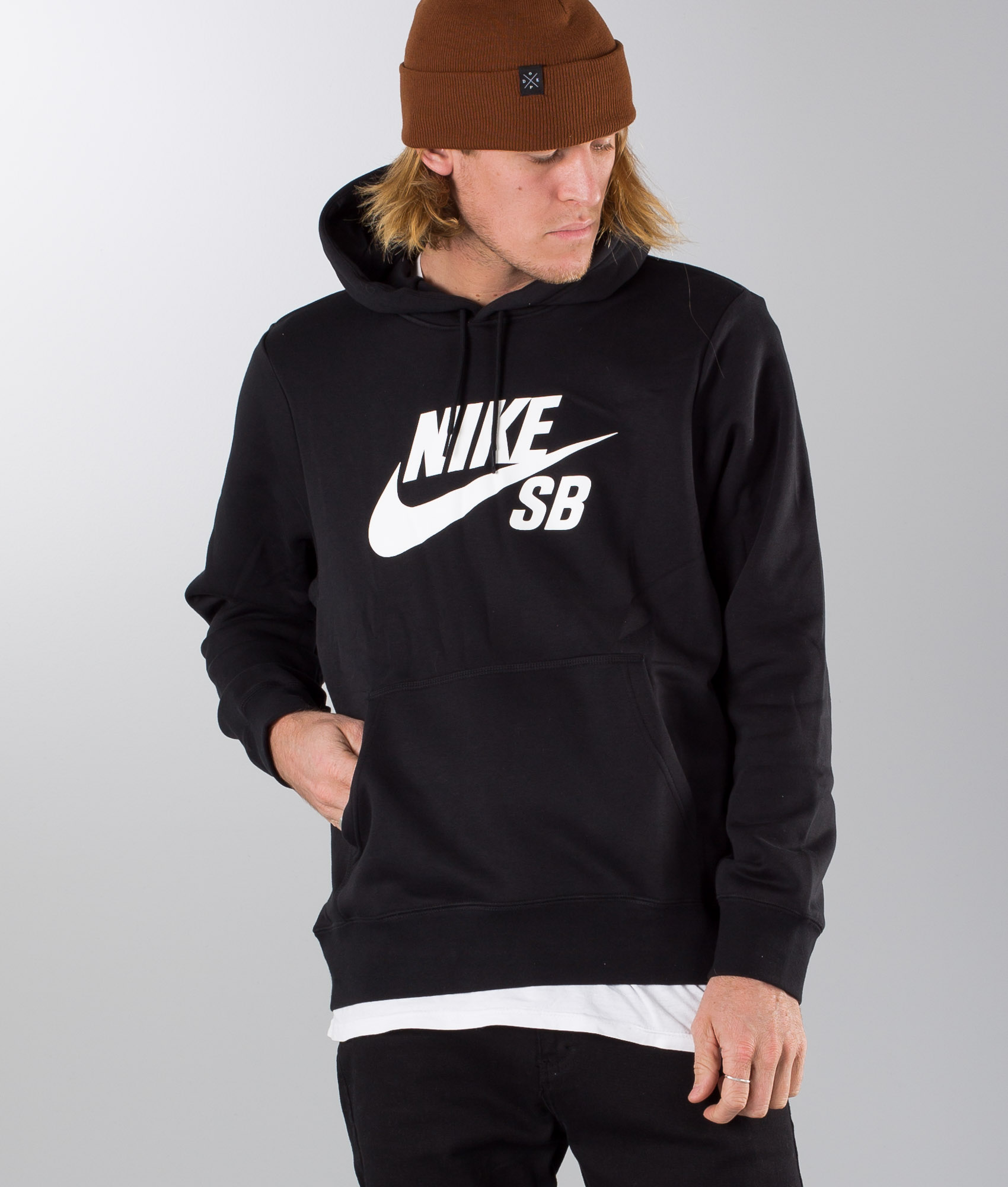 Nike SB Icon Po Essential Hoodie Black 