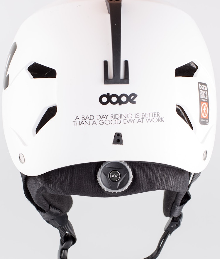 Dope Macon Dope OG Ski Helmet Men Matt White