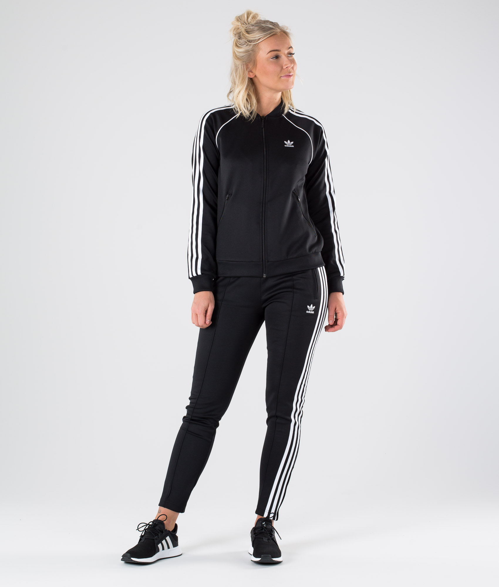 Adidas Originals Sst Tt Jakke Black Adidas Originals Sst Tt Jakke Black
