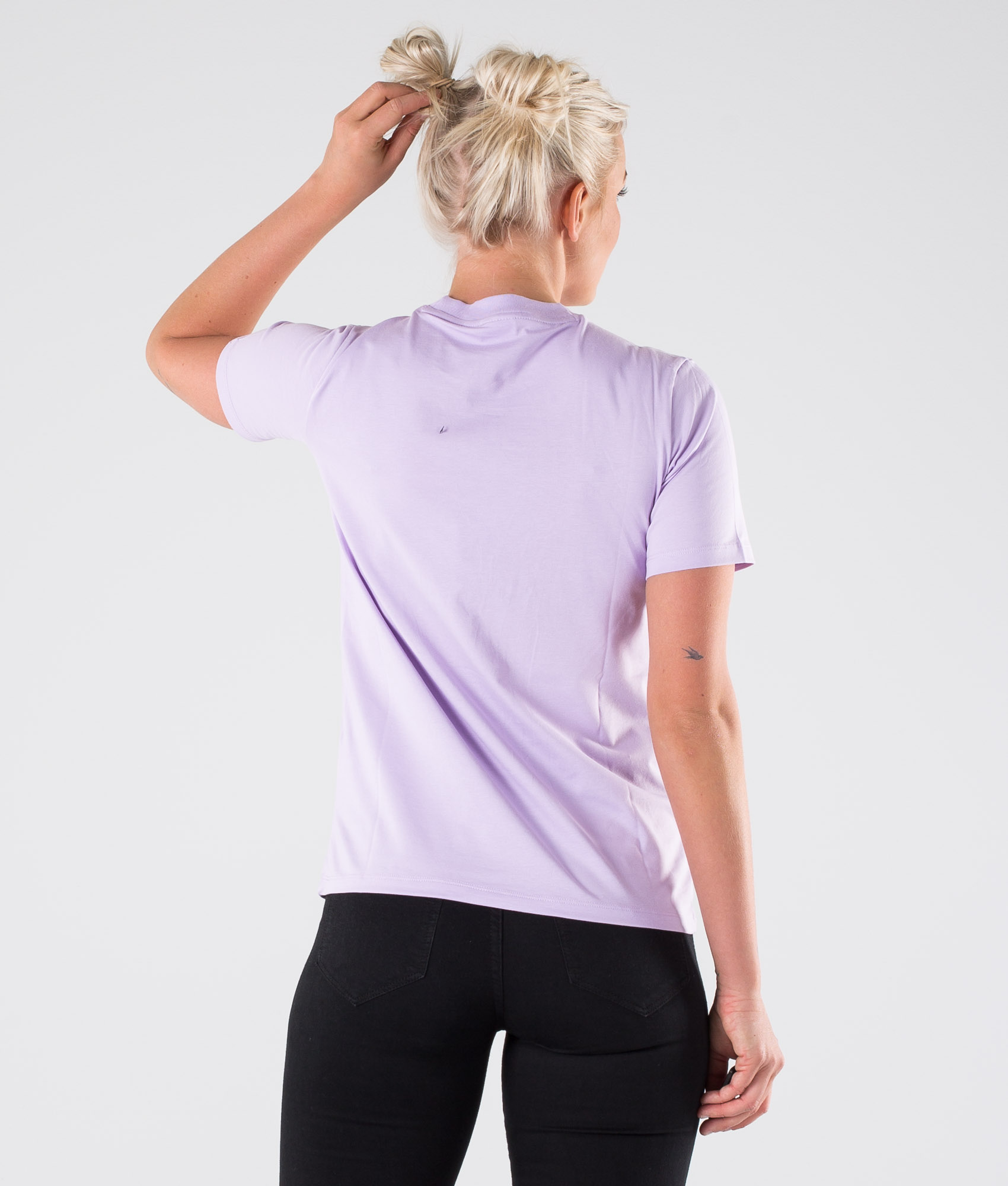 Adidas Originals Trefoil T shirt Purple Glow Adidas Originals Trefoil T shirt Purple Glow