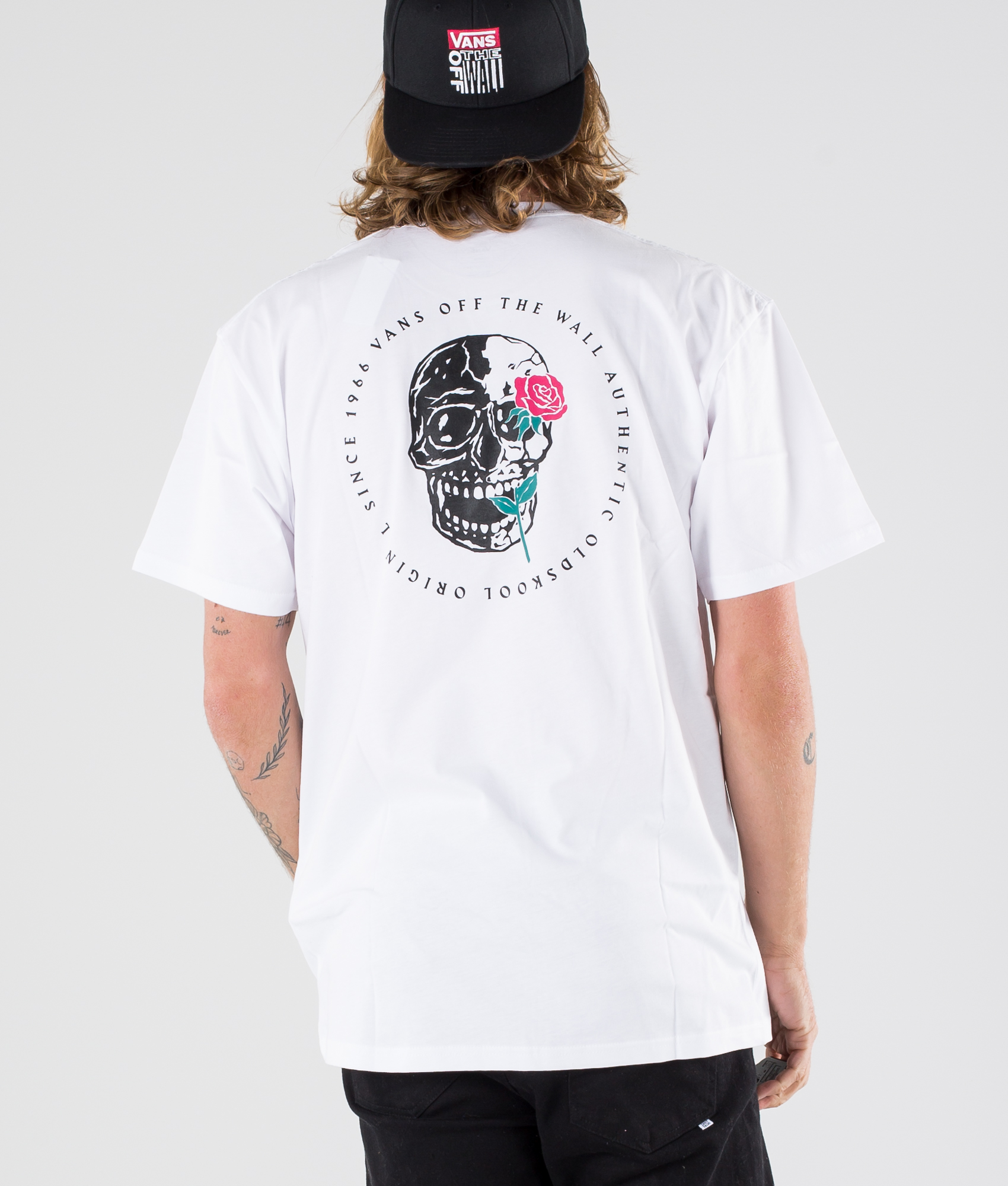 Vans Coming Up Roses Ss T-shirt White 