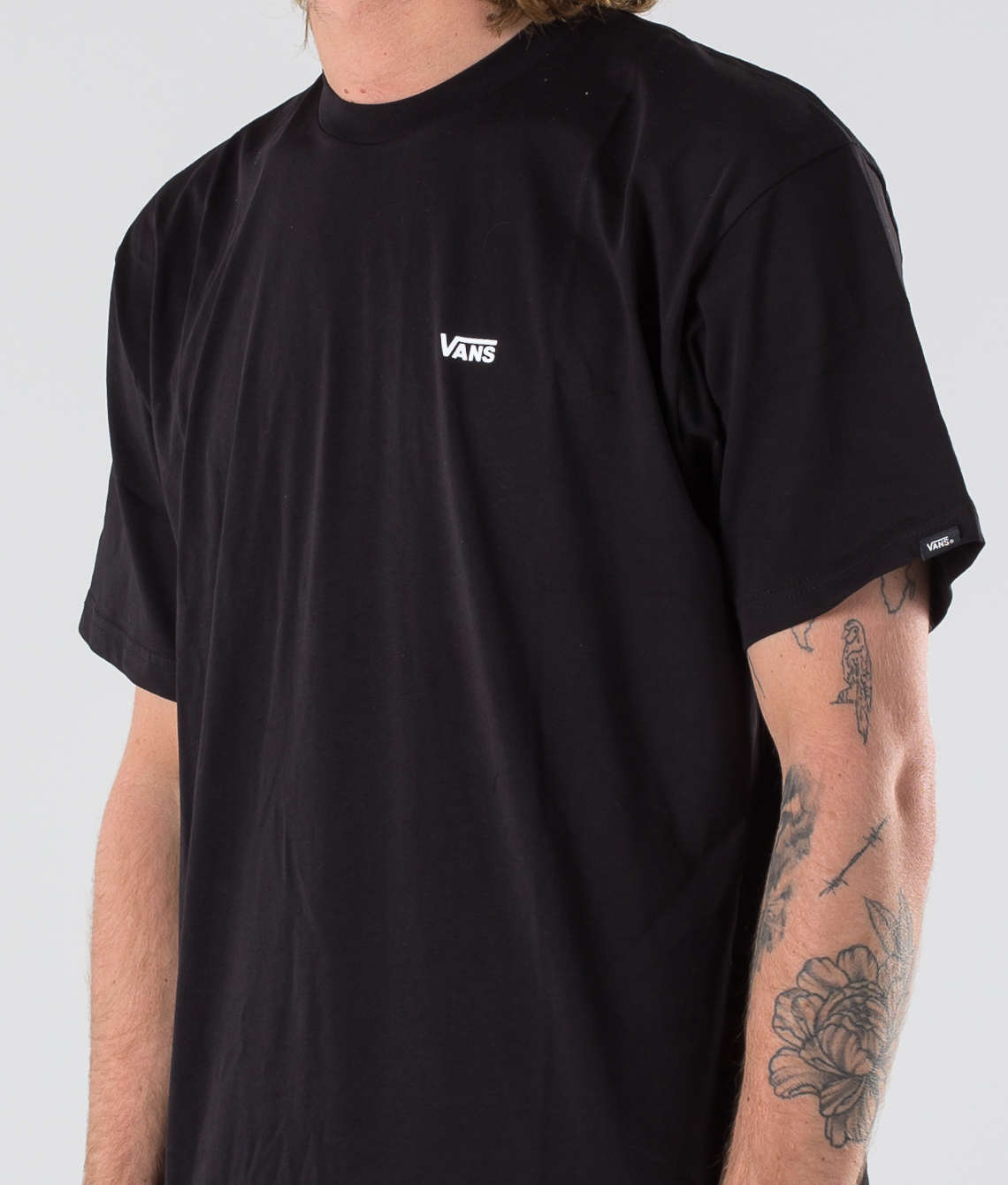 Vans Left Chest Logo Tee T-shirt Black 