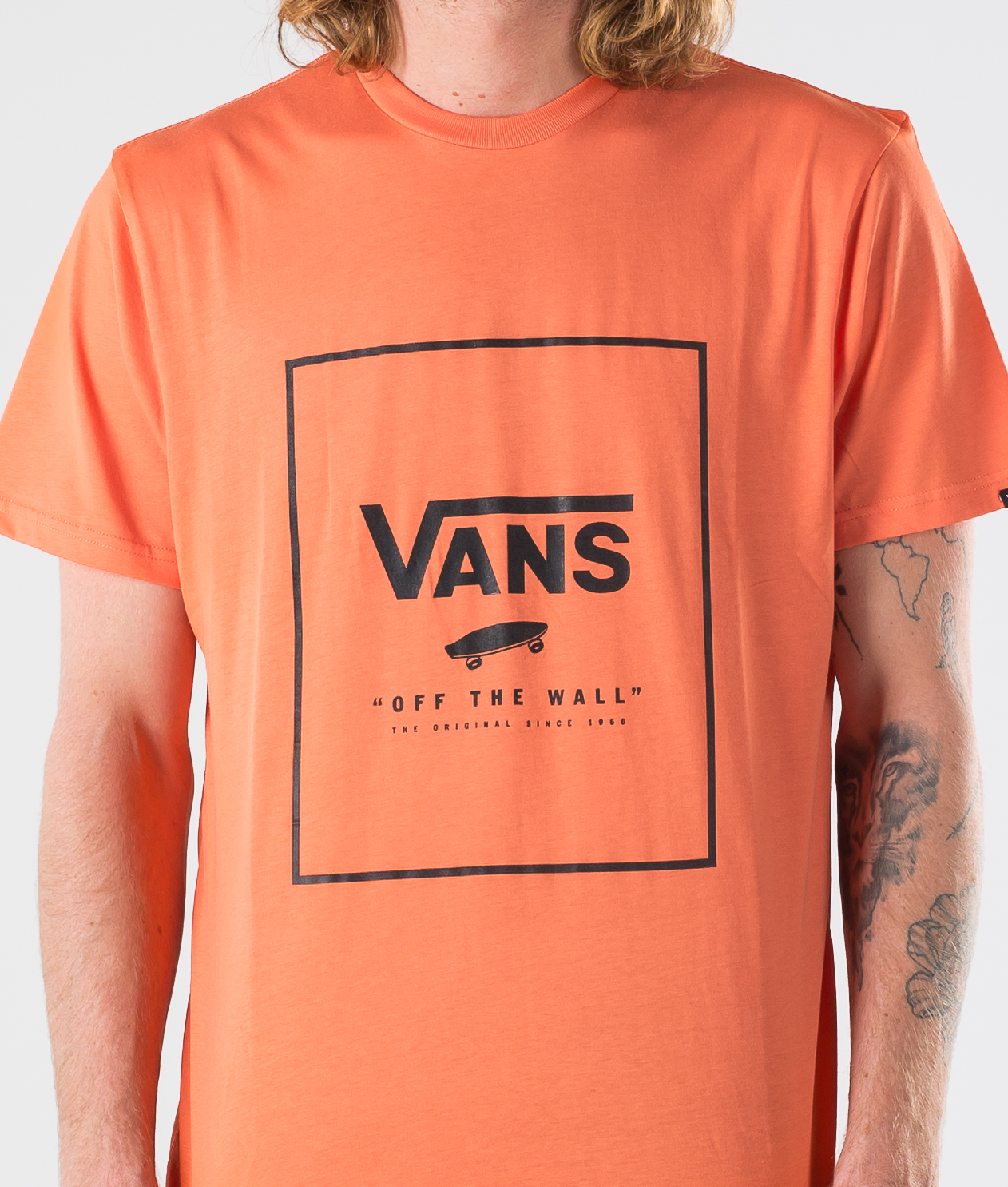 t shirt vans orange