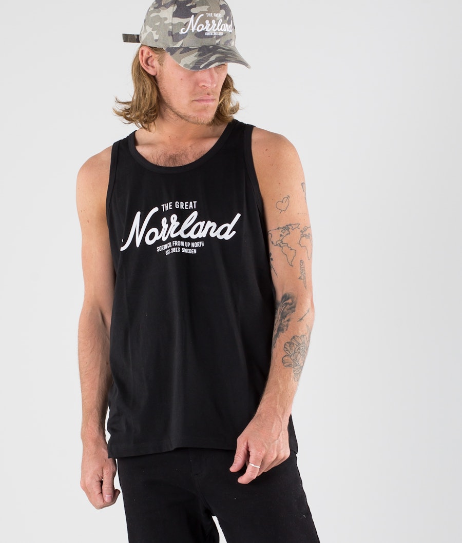 SQRTN Great Norrland Singlet Black