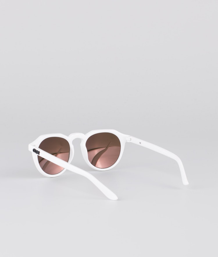 Oldskool III Sunglasses Glossy White/Pink Mirror, Image 2 of 6