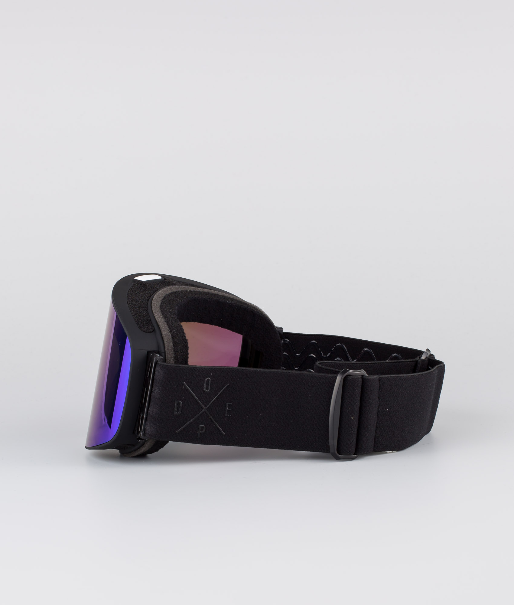 Dope Flush 2X-UP Ski Goggles Men Black W/All Black Green Mirror ...