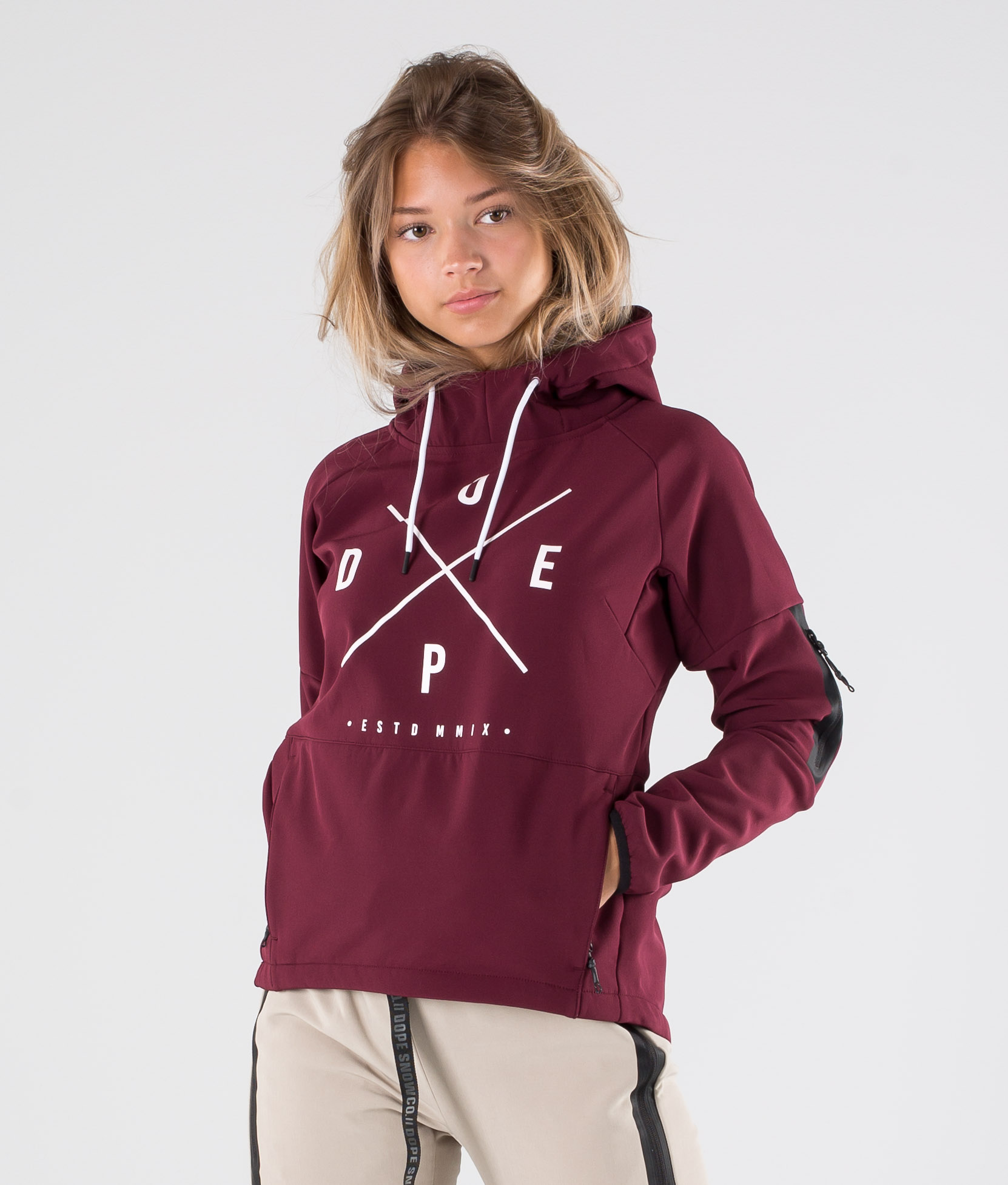 Dope Rambler 19 W Outdoor Jacka Burgundy Dope Rambler 19 W Outdoor Jacka Burgundy